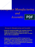 Design For Manufacturing and Assembly