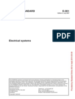 E-001 Electrical System