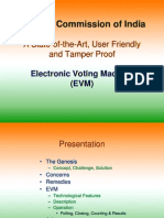 Election Commission of India: A State-of-the-Art, User Friendly and Tamper Proof