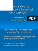 Understanding Nonverbal Communication FInal