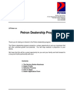 Dealership Primer Application Form