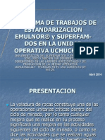 PROGRAMA DE TRABAJOS DE ESTANDARIZACION EMULNOR® y