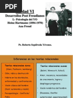 Desarrollos Post Freudianos Psicologia Del Yo Heinz Hartmann 1894 1970 y Ana Freud