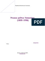 Proceso Politicos de Venezuela