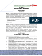 Reglamento Local de Construcciones Del Cantón Loja