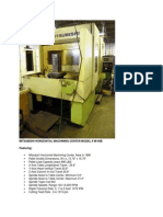 Mitsubishi Horizontal Machining Center Mode2