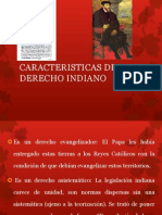 Caracteristicas Del Derecho Indiano