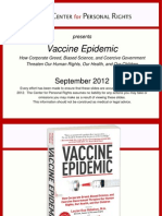 Vaccine Epidemic Slides