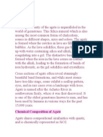 Chemical Composition of Agate