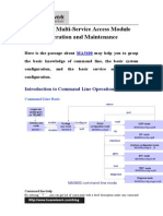 MA5600 Multi-Service Access Module Operation and Maintenance