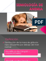 Semiología de Anemia