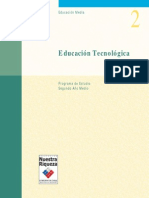 Programa de Estudio 2° Medio Educación Tecnológica PDF