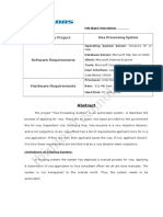 Visa Processing System Abstract