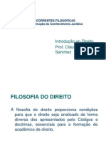 2-Correntes Filosóficas - Esquema para o Estudo