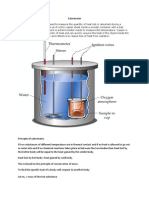 Calorimeter