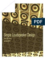 Simple Loudspeaker Design Ver2