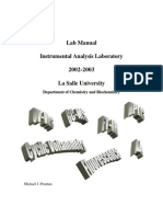 Instrumental Lab Manual