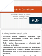 Atribuição de Causalidade