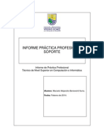 Informe Convalidacion de Practica Profesional (Soporte)