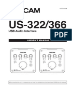 USB Audio Interface: Owner'S Manual