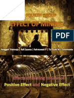 Effect of Mining