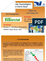 Esxposición 2.8 Cronograma