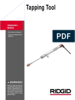 RT3422 Tapping Tool Manual