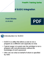 Freeipa30 SSSD SUDO Integration