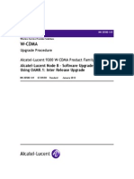 .1 - V1 - Alcatel-Lucent 9311, 9312, 9322, 9326, 9332 Node B - Software Upgrade Procedure Using OAM 8.1 - Inter Release Upgrade