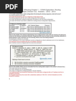 Take Assessment - Erouting Chapter 1 - Ccna Exploration: Routing Protocols and Concepts (Version 4.0) - Answers - 2012 - 2013