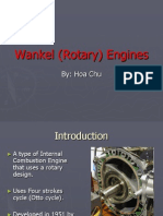 Wankel (Rotary) Engines: By: Hoa Chu