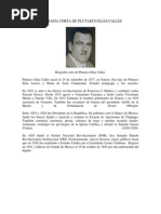 Biografia Corta de Plutarco Elias Calles