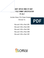 Word 97-2007 Binary File Format (Doc) Specification