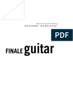 Finale Guitar Tutorial