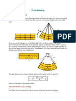 Kinematics of Pure Bending