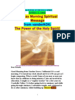 4/2/06 The POWER of The HOLY SPIRIT by VanderKOK