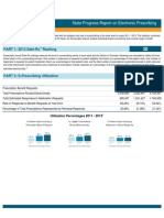 Rhode Island 2013 Progress Report On E-Prescribing