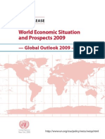 World Economic Situation and Prospects 2009: - Global Outlook 2009