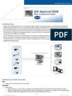 Supported IP Camera List: GV-Hybrid DVR V8.5.8.0 October 17, 2013