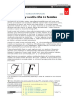 Adobe Acrobat Pro - Incrustación y Sustitución de Fuentes