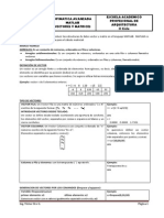 Practica de Matrices y Vectores Con Matlab 2014