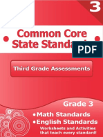 Third Grade Common Core Assessment Workbook