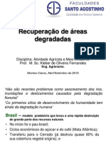 Aula 10 Recuperação em Áreas Degradadas