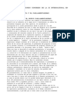 El Partido Comunista y El Parlamentarismo