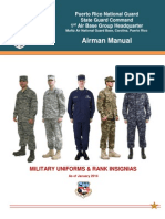 Military Uniforms & Ranks (1ABG Airman Manual Chapter 4)