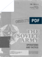 FM 100-2-1 Soviet Army Operations & Tactics Obsolete