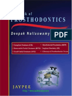 Textbook of Prosthodontics