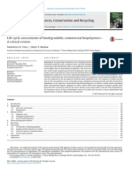 Resources, Conservation and Recycling: Life Cycle Assessments of Biodegradable, Commercial Biopolymers - A Critical Review