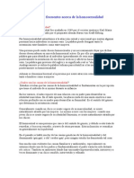 Preguntas Frecuentes Acerca de La Homosexualidad