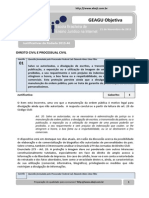 Resultado GEAGU Objetiva - Rodada 2013.46 (Justificativas)